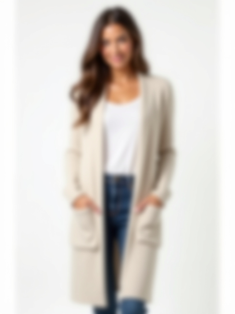 Gilet long plusieurs coloris disponibles